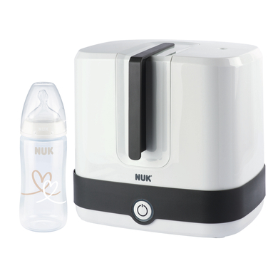 NUK Dampfsterilisator Vario Express inkl. First Choice⁺ Flasche, 300 ml von NUK