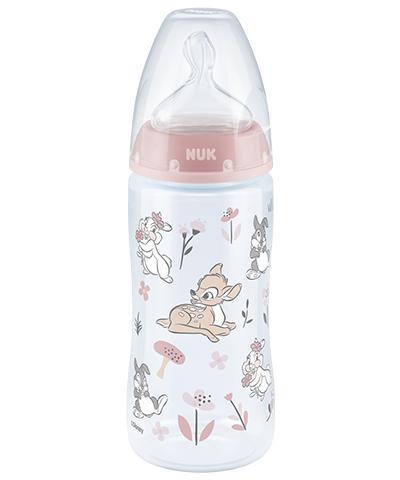 NUK Disney Bambi First Choice Plus Babyflasche 300ml mit Temperature Control von NUK
