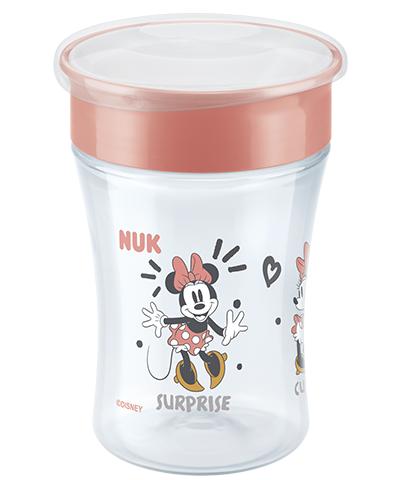 NUK Disney Mickey Mouse Magic Cup 230ml mit Deckel rot von NUK
