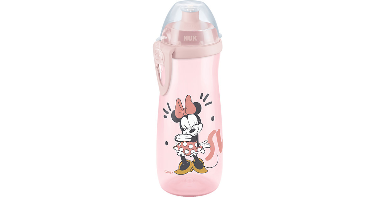 NUK Disney Minnie Mouse Sports Cup, großes Volumen 450ml, mit Push-Pull-Tülle aus Silikon, ab 24 Monaten, rosa NUK Disney Minnie Mouse Sports Cup, großes Volumen 450ml, mit Push-Pull-Tülle aus Silikon, ab 24 Monaten, rosa von NUK