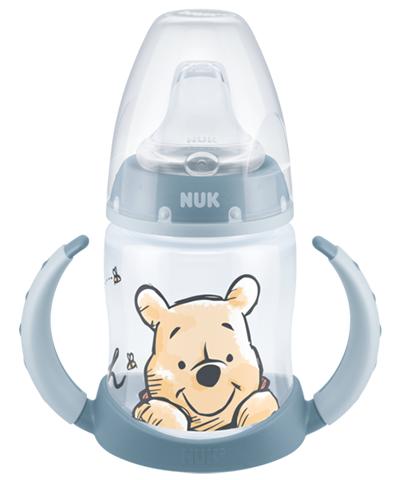 NUK Disney Winnie Puuh First Choice Trinklernflasche mit Temperature Control 150ml blau von NUK