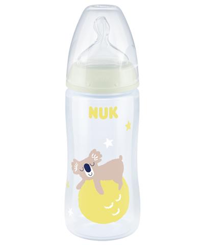 NUK First Choice Plus Night Babyflasche mit Leuchteffekt und Temperature Control von NUK