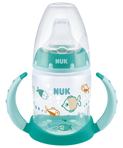 NUK First Choice Trinklernflasche 150ml mit Temperature Control türkis von NUK