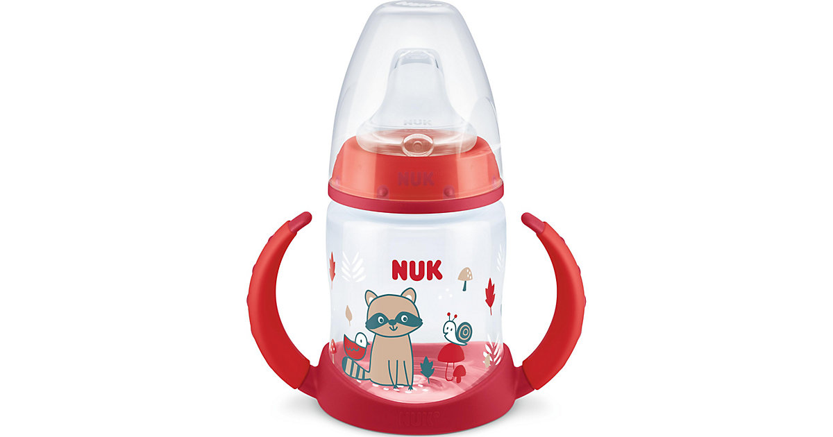 NUK First Choice Trinklernflasche mit Temperature Control, 150ml, auslaufsicher, 6-18 Monate, 1 Stück, rot NUK First Choice Trinklernflasche mit Temperature Control, 150ml, auslaufsicher, 6-18 Monate, 1 Stück, rot von NUK