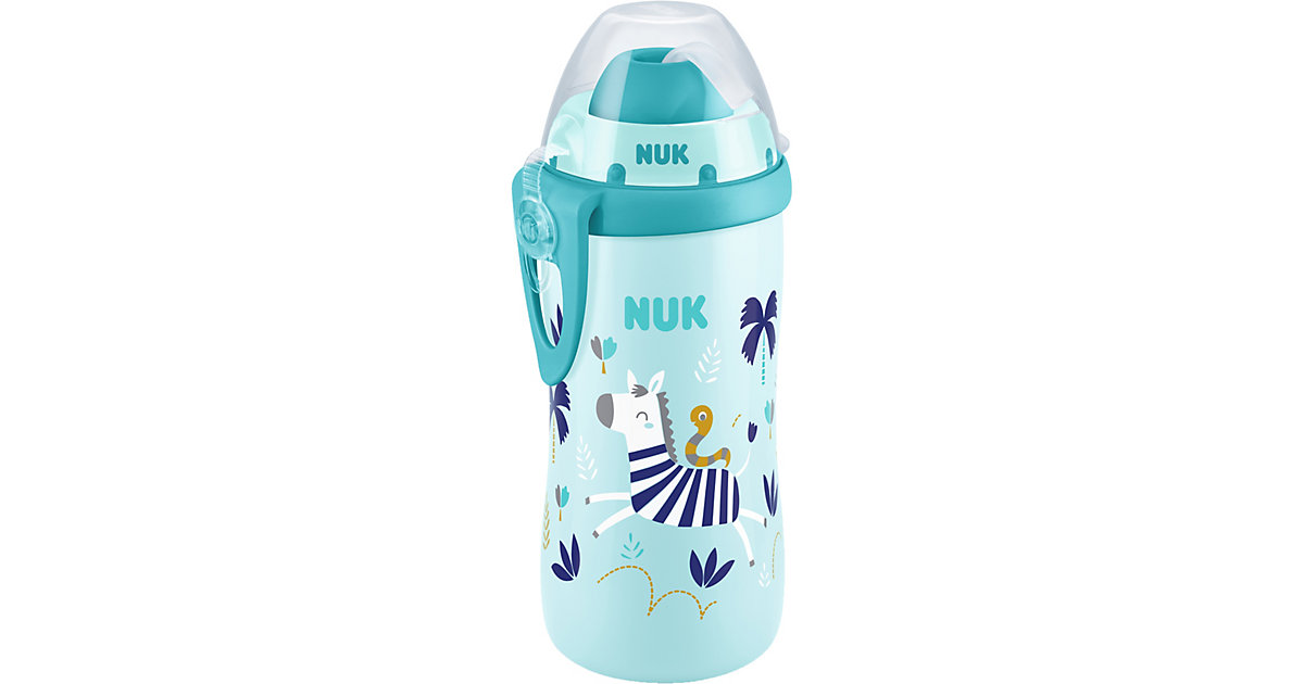 NUK Flexi Cup mit Chamäleon Effekt, mit weichem Trinkhalm, 300ml, auslaufsicher, ab 12 Monaten, 1 Stück, blau NUK Flexi Cup mit Chamäleon Effekt, mit weichem Trinkhalm, 300ml, auslaufsicher, ab 12 Monaten, 1 Stück, blau von NUK