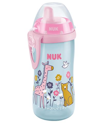 NUK Kiddy Cup 300ml mit Trinktülle pink von NUK