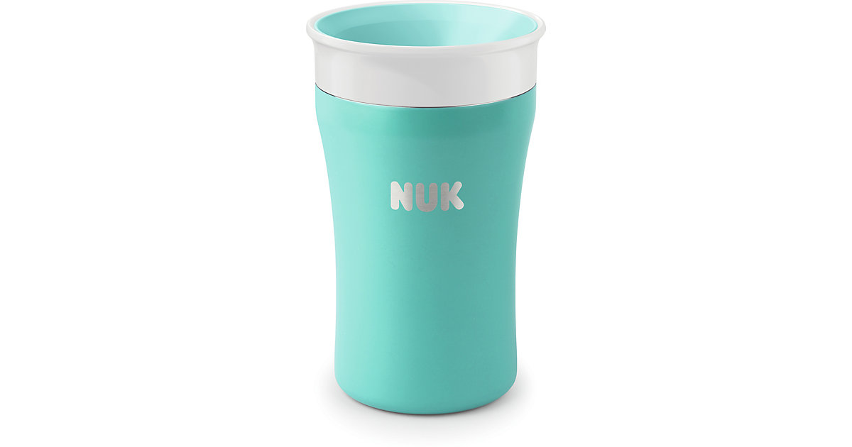 NUK Magic Cup Thermobecher, auslaufsicher, 230 ml türkis NUK Magic Cup Thermobecher, auslaufsicher, 230 ml türkis von NUK