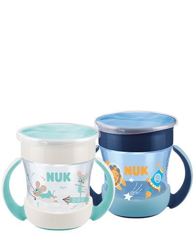 NUK Mini Magic Cup 2er Pack blau/türkis von NUK