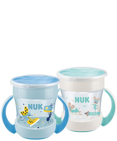 NUK Mini Magic Cup 2er Pack blau von NUK