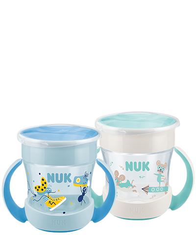NUK Mini Magic Cup 2er Pack blau von NUK