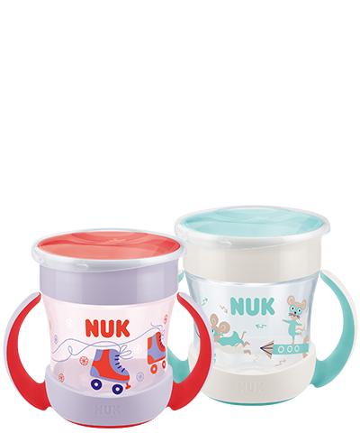 NUK Mini Magic Cup 2er Pack rot von NUK