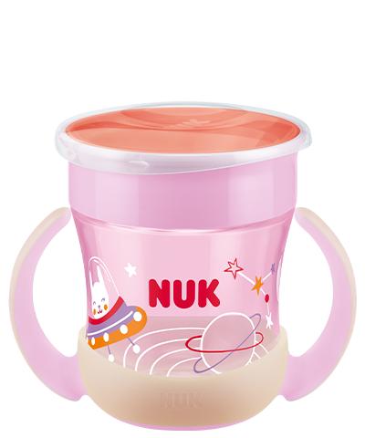 NUK Mini Magic Cup Night 160ml mit Trinkrand und Deckel rosa NUK Mini Magic Cup Night 160ml mit Trinkrand und Deckel rosa von NUK