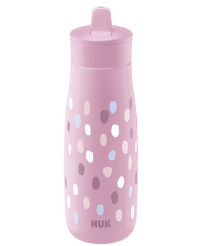 NUK Mini-Me Flip Trinkflasche 450ml mit 2in1 Trinkaufsatz lila von NUK