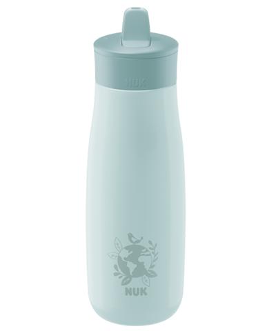 NUK Mini-Me Flip Trinkflasche aus Edelstahl 500ml mit 2in1 Trinkaufsatz mint von NUK