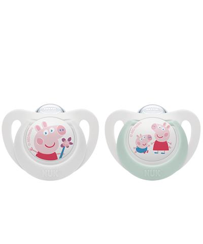 NUK Peppa Pig Star Silikon-Schnuller 6-18 Monate von NUK
