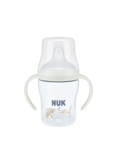 NUK Perfect Match Trinklernflasche Night 150ml blau NUK Perfect Match Trinklernflasche Night 150ml blau von NUK