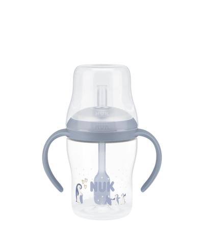 NUK Perfect Match Trinklernflasche Strohhalm 150ml blau NUK Perfect Match Trinklernflasche Strohhalm 150ml blau von NUK