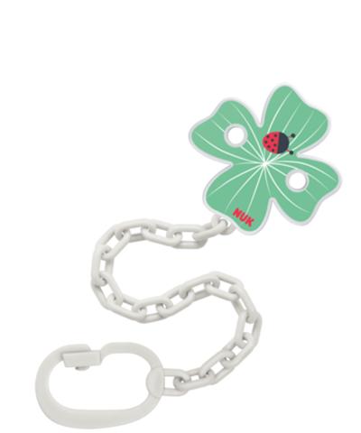 NUK Soother Chain with clip-Green von NUK