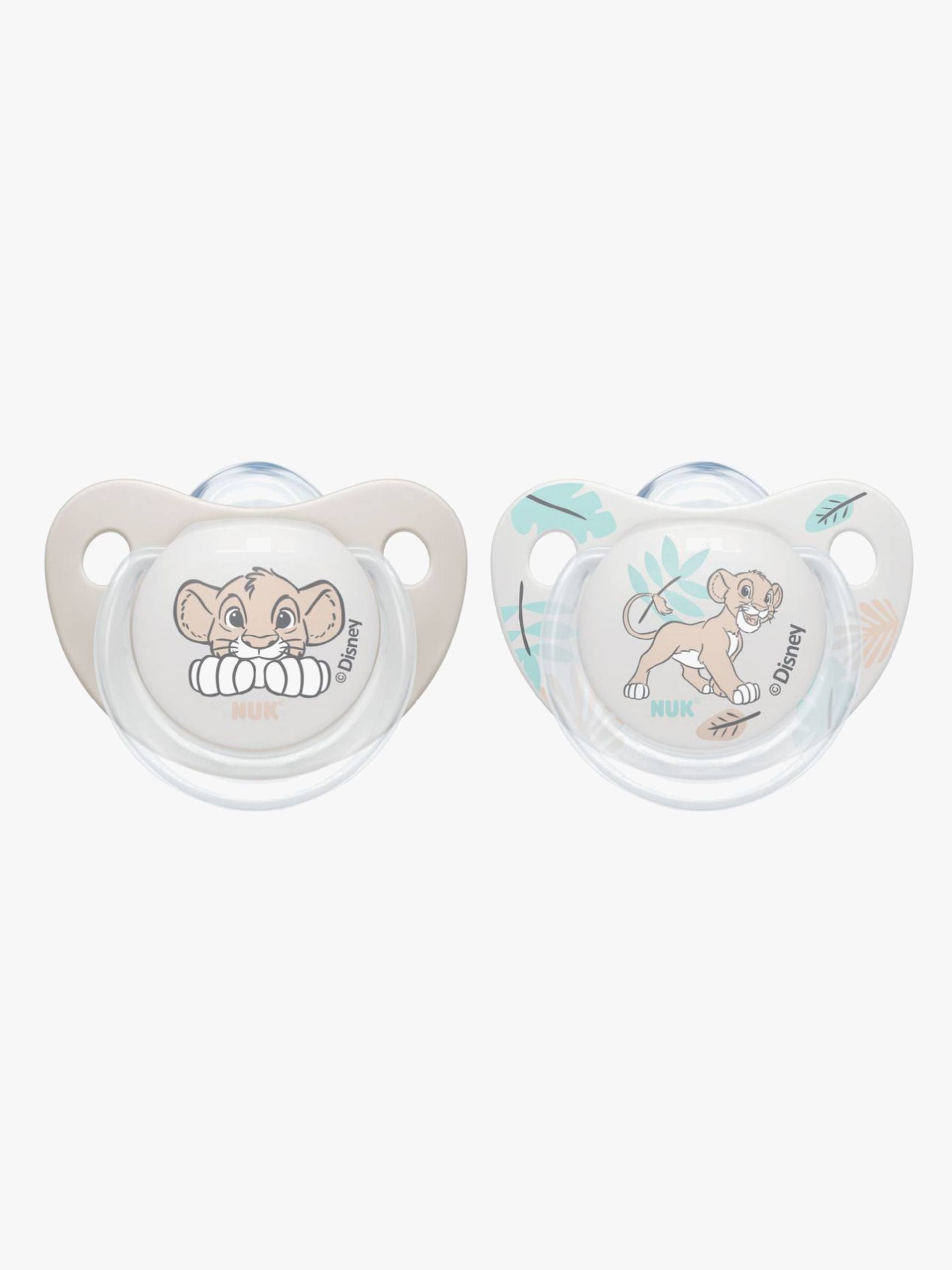 NUK Trendline König Der Löwen Schnuller 2er-Pack Silikon Größe 2 von NUK