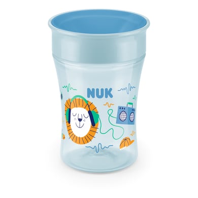 NUK Trinklernbecher Magic Cup 230 ml 360°-Trinkrand in hellblau von NUK