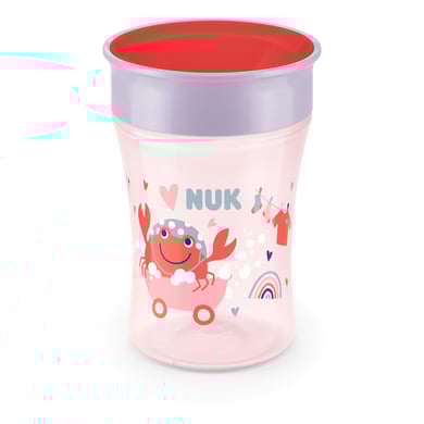NUK Trinklernbecher Magic Cup 230 ml 360°-Trinkrand rot von NUK