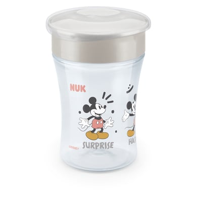 NUK Trinklernbecher Magic Cup Mickey Mouse mit 360°-Trinkrand ab dem 8. Monat, 230 ml grau NUK Trinklernbecher Magic Cup Mickey Mouse mit 360°-Trinkrand ab dem 8. Monat, 230 ml grau von NUK