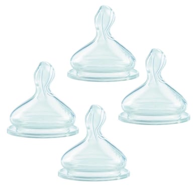 NUK Trinksauger First Choice⁺ Silikon Gr. 1 Tee 4 Stück NUK Trinksauger First Choice⁺ Silikon Gr. 1 Tee 4 Stück von NUK