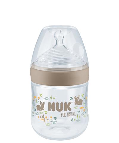 NUK for Nature Babyflasche mit Temperature Control braun 150ml von NUK
