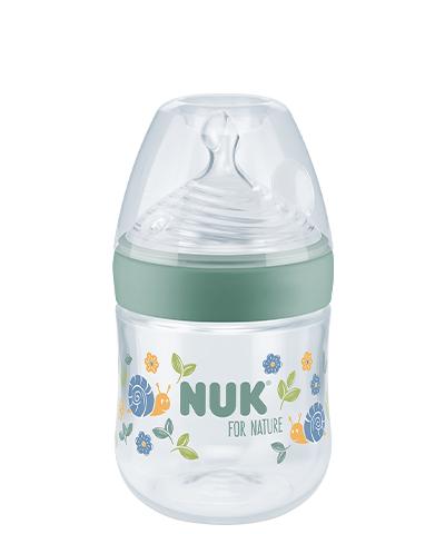 NUK for Nature Babyflasche mit Temperature Control grün 150ml von NUK