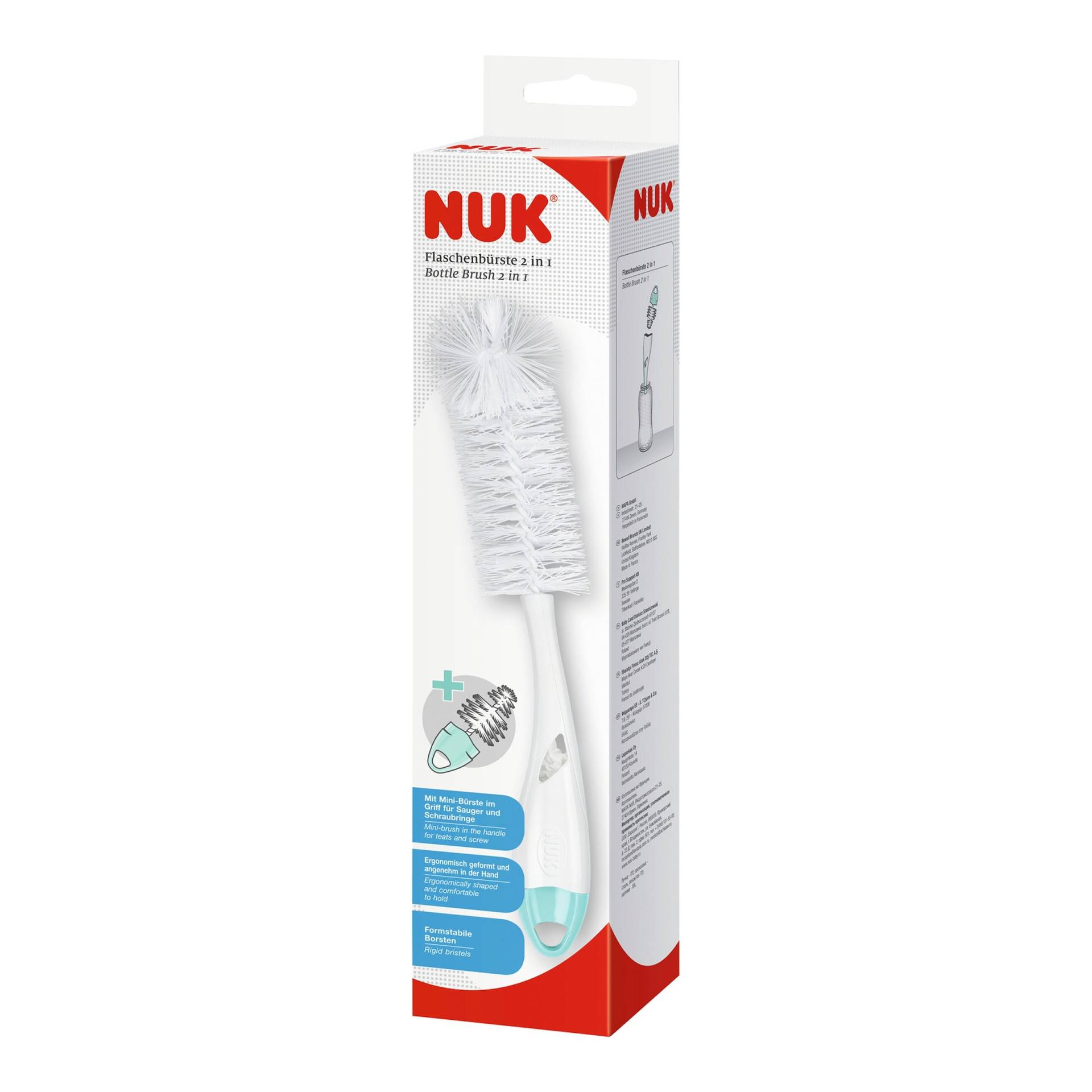 Nuk 2-in-1 Flaschenbürste von NUK