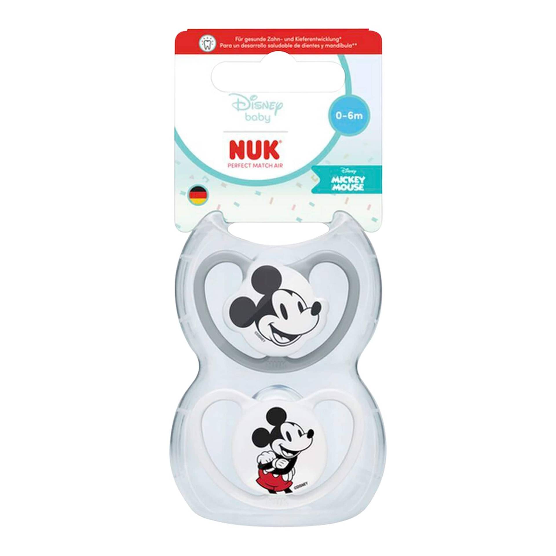 Nuk 2er-Pack Schnuller Perfect Match Air, 0-6M Nuk 2er-Pack Schnuller Perfect Match Air, 0-6M von NUK