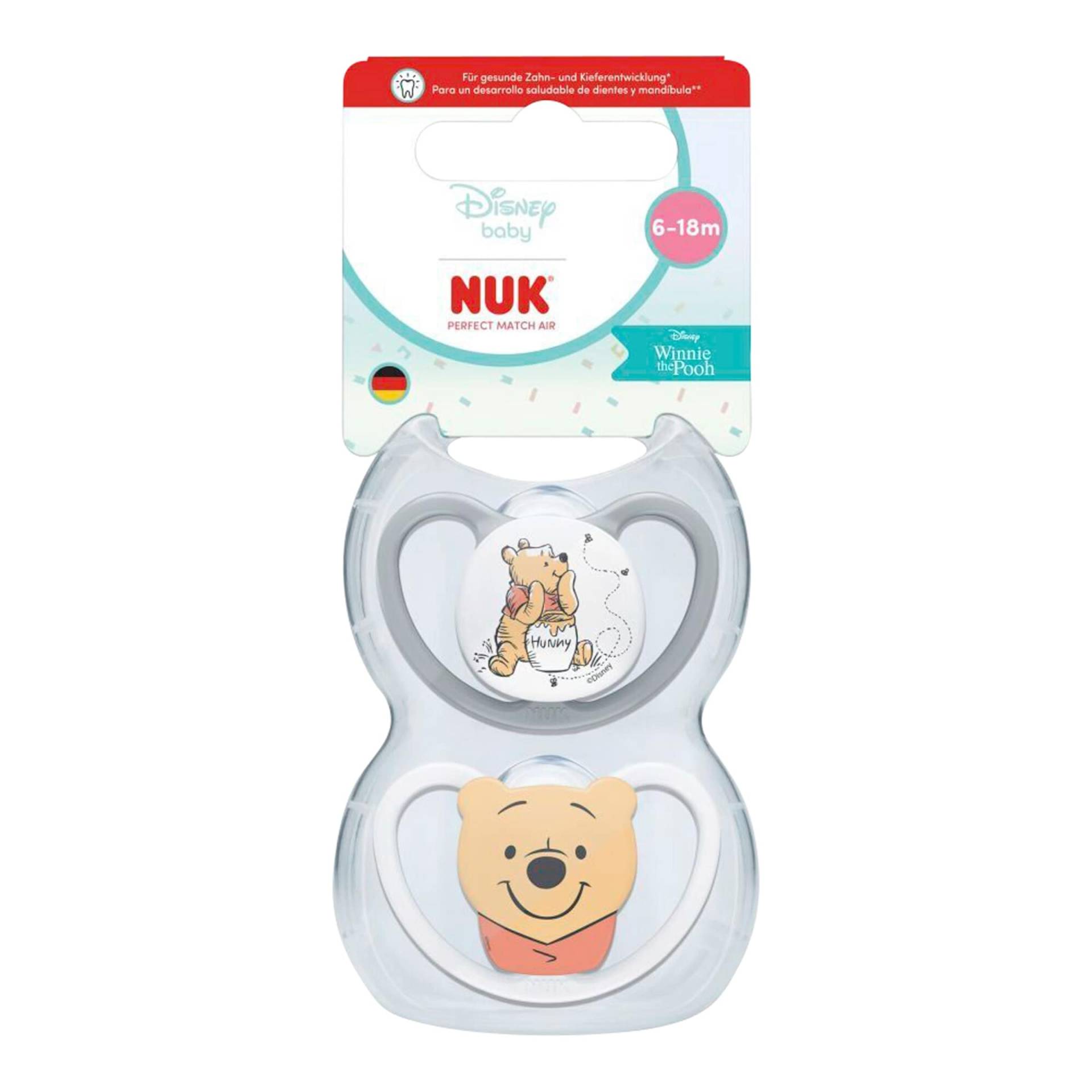 Nuk 2er-Pack Schnuller Perfect Match Air, 6-18M Nuk 2er-Pack Schnuller Perfect Match Air, 6-18M von NUK