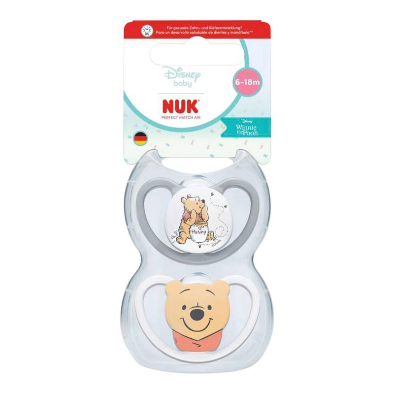 Nuk 2er-Pack Schnuller Perfect Match Air, 6-18M Nuk 2er-Pack Schnuller Perfect Match Air, 6-18M von NUK