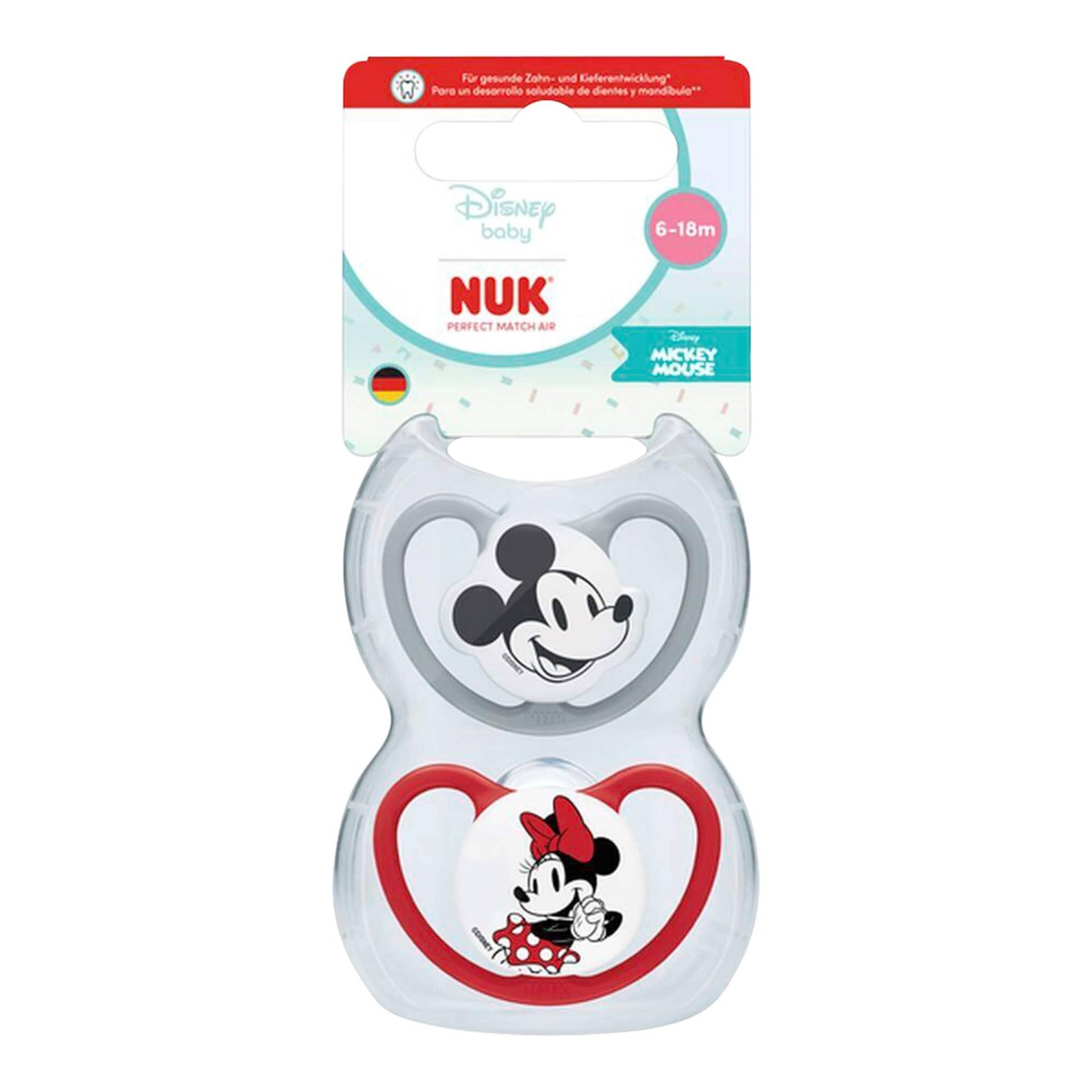 Nuk 2er-Pack Schnuller Perfect Match Air, 6-18M Nuk 2er-Pack Schnuller Perfect Match Air, 6-18M von NUK
