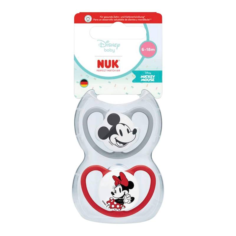 Nuk 2er-Pack Schnuller Perfect Match Air, 6-18M Nuk 2er-Pack Schnuller Perfect Match Air, 6-18M von NUK