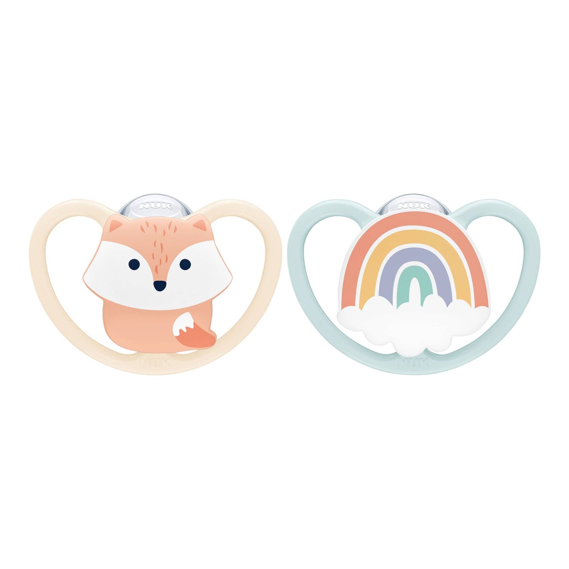 Nuk 2er-Pack Schnuller Space Silikon 0-6M Nuk 2er-Pack Schnuller Space Silikon 0-6M von NUK