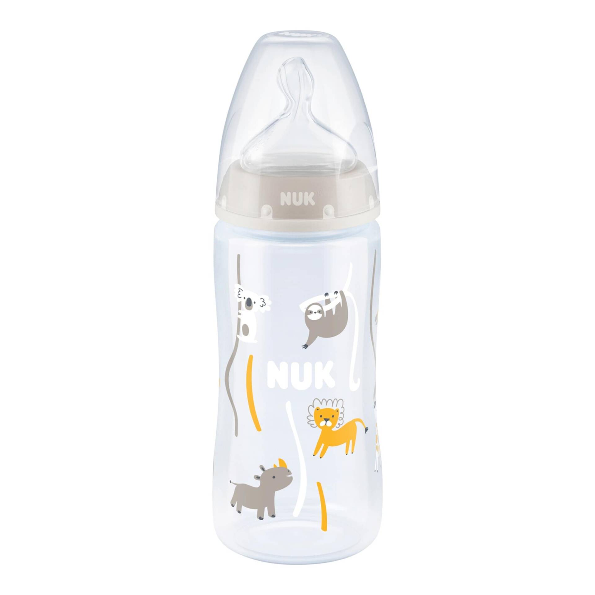 Nuk Babyflasche First Choice Plus Temperature Control, Anti-Kolik Weithals, 300 ml, 6-18M von NUK