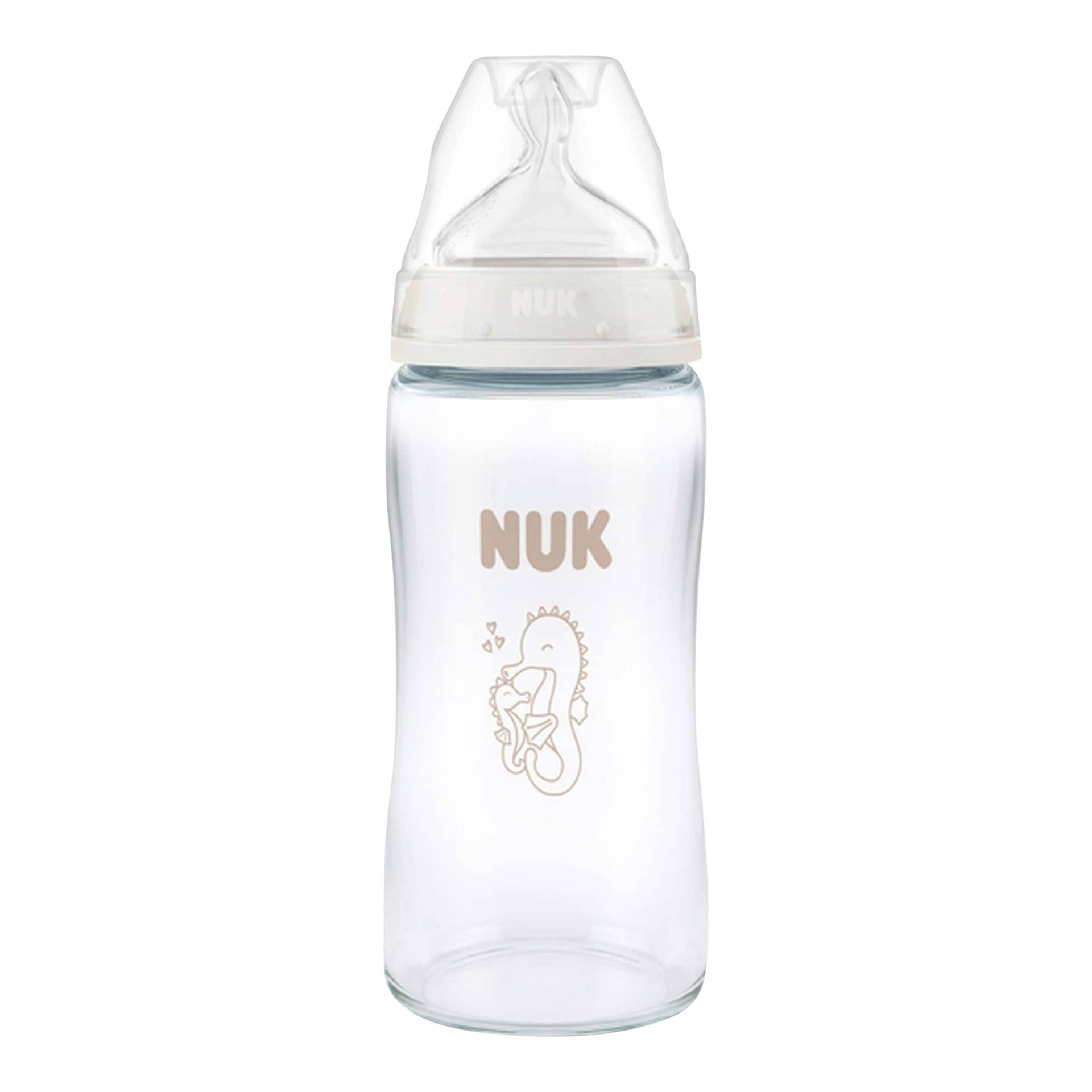 Nuk Babyflasche First Choice aus Glas, 240ml von NUK