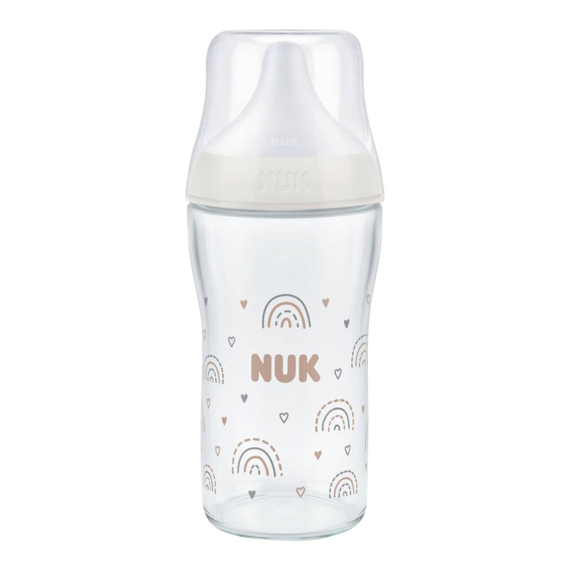 Nuk Babyflasche Perfect Match aus Glas, 230ml von NUK