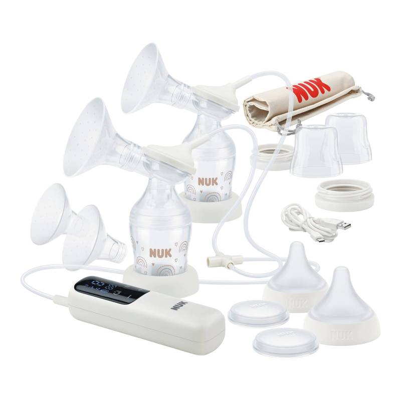 Nuk Soft & Easy Elektrische Doppelmilchpumpe von NUK