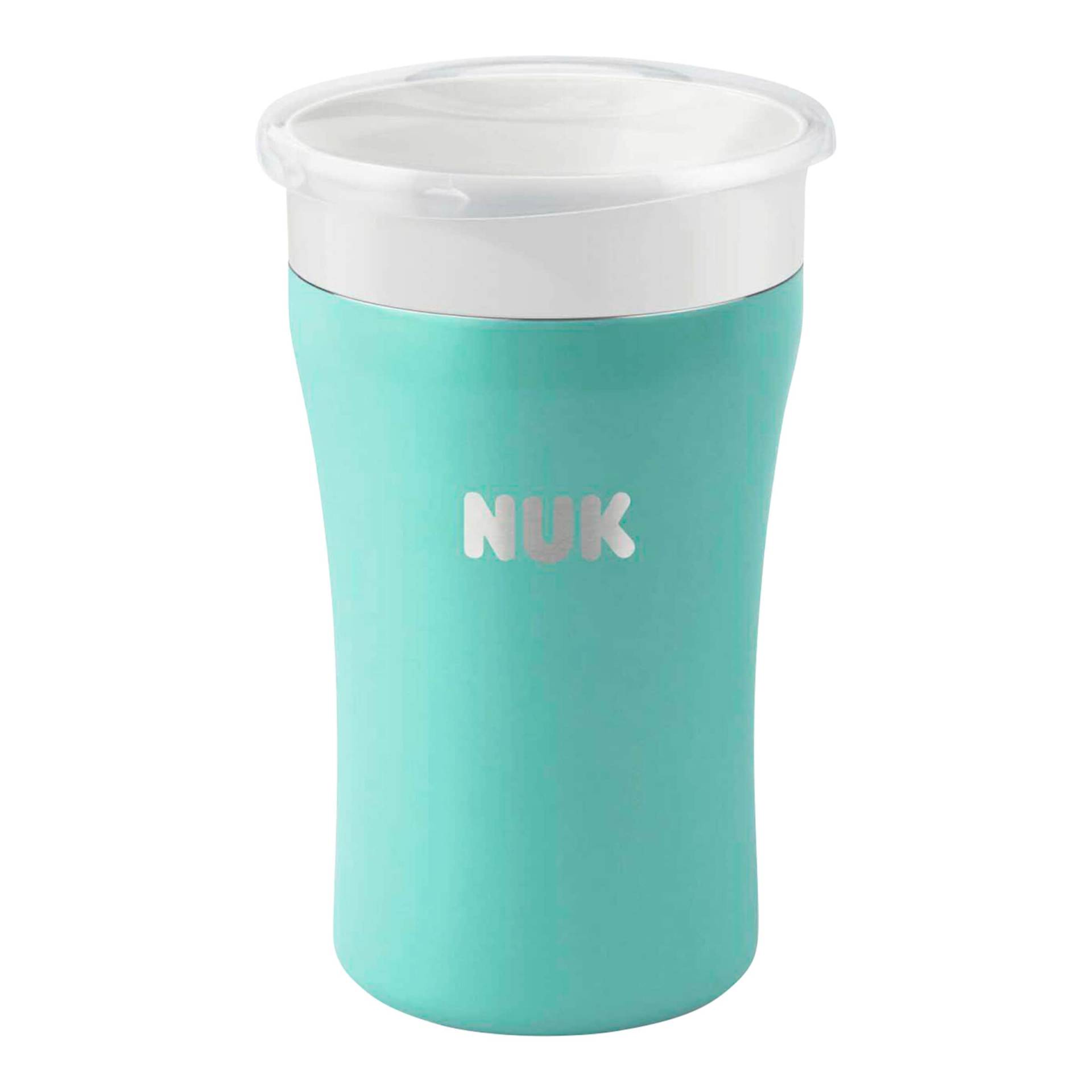 Nuk Trinklernbecher Magic Cup Edelstahl 230ml Nuk Trinklernbecher Magic Cup Edelstahl 230ml von NUK