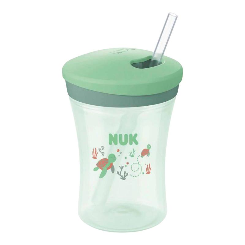 Nuk Trinklernflasche mit Strohhalm First Choice, 230ml Nuk Trinklernflasche mit Strohhalm First Choice, 230ml von NUK