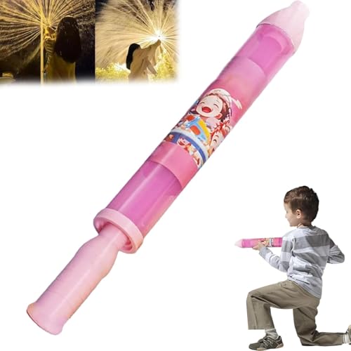 Feuerwerk Wasserpistole, Feuerwerk Wasser-Squirter, Hochdruck-Ausfall-Sprinklerspray-Spielzeug zum Baden, Pool, Partyunterhaltung, Familienfreunde Interaktives Poolspiel (Pink) von NUKYEJH