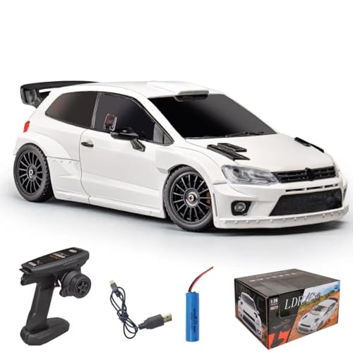 NULA 1/28 Mini RC Drift Auto für Erwachsene, 4WD Drift Rennauto Vollem Proportionalantrieb mit LED-Leuchten 10 Km/h Hochgeschwindigkeits Fahrzeug Hobby Desktop Spielzeug für Bastler NULA 1/28 Mini RC Drift Auto für Erwachsene, 4WD Drift Rennauto Vollem Proportionalantrieb mit LED-Leuchten 10 Km/h Hochgeschwindigkeits Fahrzeug Hobby Desktop Spielzeug für Bastler von NULA
