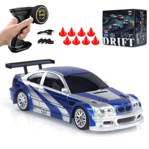 NULA 1/43 Mini RC Drift Car, 15 Km/h 2,4 GHz 4WD Ferngesteuert Auto Elektrisches Sport Renn-Driftauto mit LED-Leuchten, Hochgeschwindigkeits Fahrzeug mit für Erwachsene – RTR-Version NULA 1/43 Mini RC Drift Car, 15 Km/h 2,4 GHz 4WD Ferngesteuert Auto Elektrisches Sport Renn-Driftauto mit LED-Leuchten, Hochgeschwindigkeits Fahrzeug mit für Erwachsene – RTR-Version von NULA