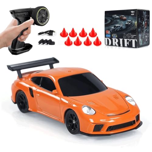 NULA 1/43 Mini RC Drift Car, 15 Km/h 2,4 GHz 4WD Ferngesteuert Auto Elektrisches Sport Renn-Driftauto mit LED-Leuchten, Hochgeschwindigkeits Fahrzeug mit für Erwachsene – RTR-Version NULA 1/43 Mini RC Drift Car, 15 Km/h 2,4 GHz 4WD Ferngesteuert Auto Elektrisches Sport Renn-Driftauto mit LED-Leuchten, Hochgeschwindigkeits Fahrzeug mit für Erwachsene – RTR-Version von NULA