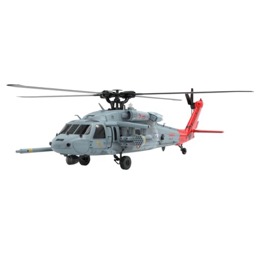 NULA F09-H RC Hubschrauber mit Kamera für Erwachsene Kinder, SH60 Seahawk 8CH 1/47 Maßstab 2,4G Dual BrushlessFlugzeug, 6G / 3D Stunt Copter RC Helicopter Outdoor (FC GPS/RTF Version) von NULA