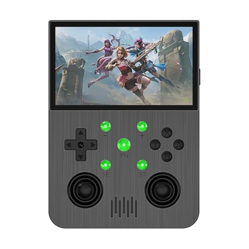 NULA G30 Retro Arcade Spielekonsole, Handheld Videoplayer mit 4,3-Zoll-IPS-Bildschirm Und 64 GB TF-Karte, Linux-System Cortex A35, 3000 MAh, Tragbare Konsole für Erwachsene Jugendliche NULA G30 Retro Arcade Spielekonsole, Handheld Videoplayer mit 4,3-Zoll-IPS-Bildschirm Und 64 GB TF-Karte, Linux-System Cortex A35, 3000 MAh, Tragbare Konsole für Erwachsene Jugendliche von NULA