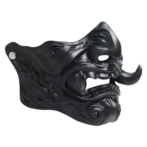 NULA Japanische Samurai Hannya Maske - Ghost Warrior Oni Kostüm für Halloween, Cosplay Punk Requisiten NULA Japanische Samurai Hannya Maske - Ghost Warrior Oni Kostüm für Halloween, Cosplay Punk Requisiten von NULA