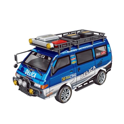NULA RC Auto Kombiwagen 1:24 für Delica, 2WD 2,4-GHz-Ferngesteuertes Auto Geländewagen Simulations Modell in Originalgröße mit LED-Leuchten für Erwachsene NULA RC Auto Kombiwagen 1:24 für Delica, 2WD 2,4-GHz-Ferngesteuertes Auto Geländewagen Simulations Modell in Originalgröße mit LED-Leuchten für Erwachsene von NULA